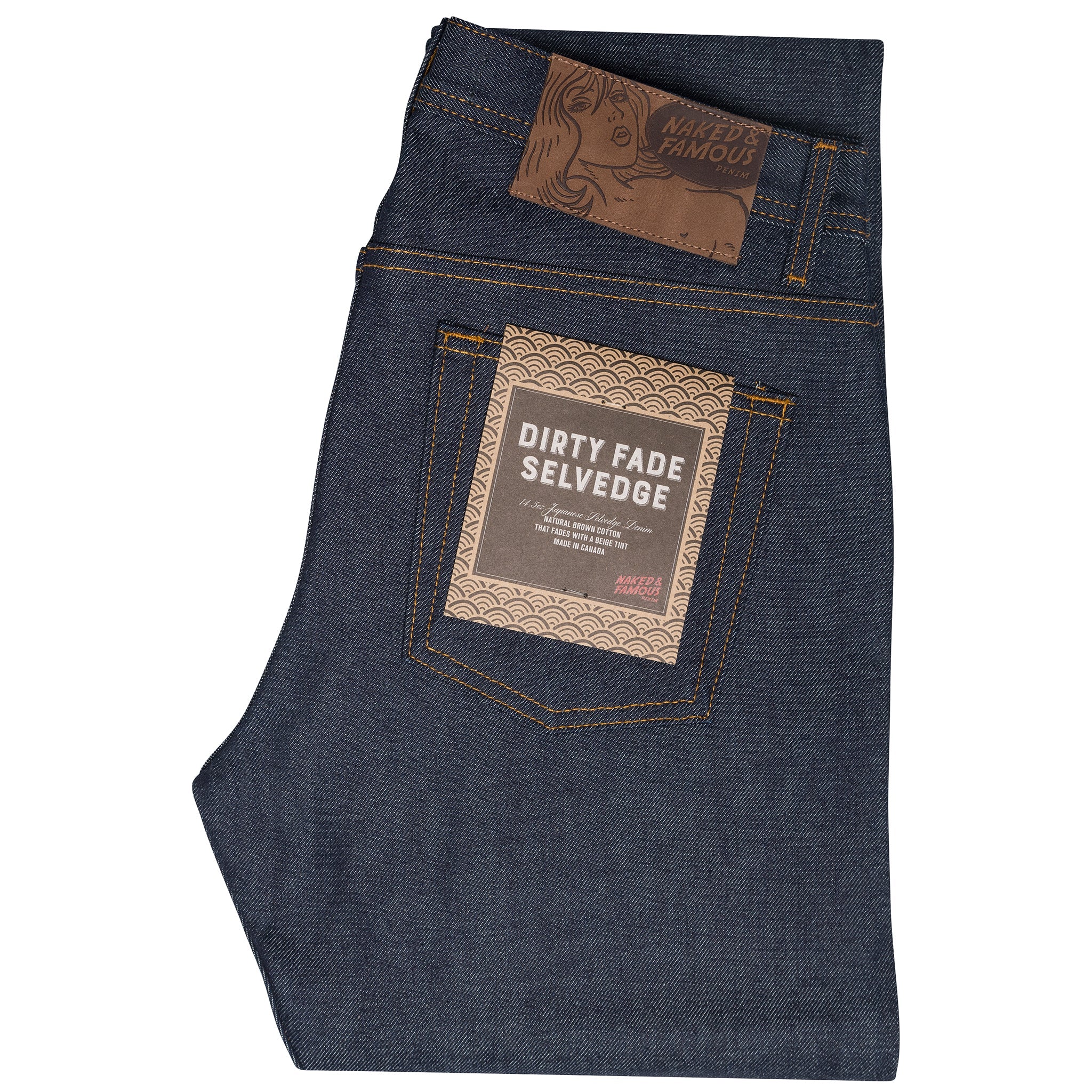 Weird Guy - Dirty Fade Selvedge by Naked & Famous Denim
