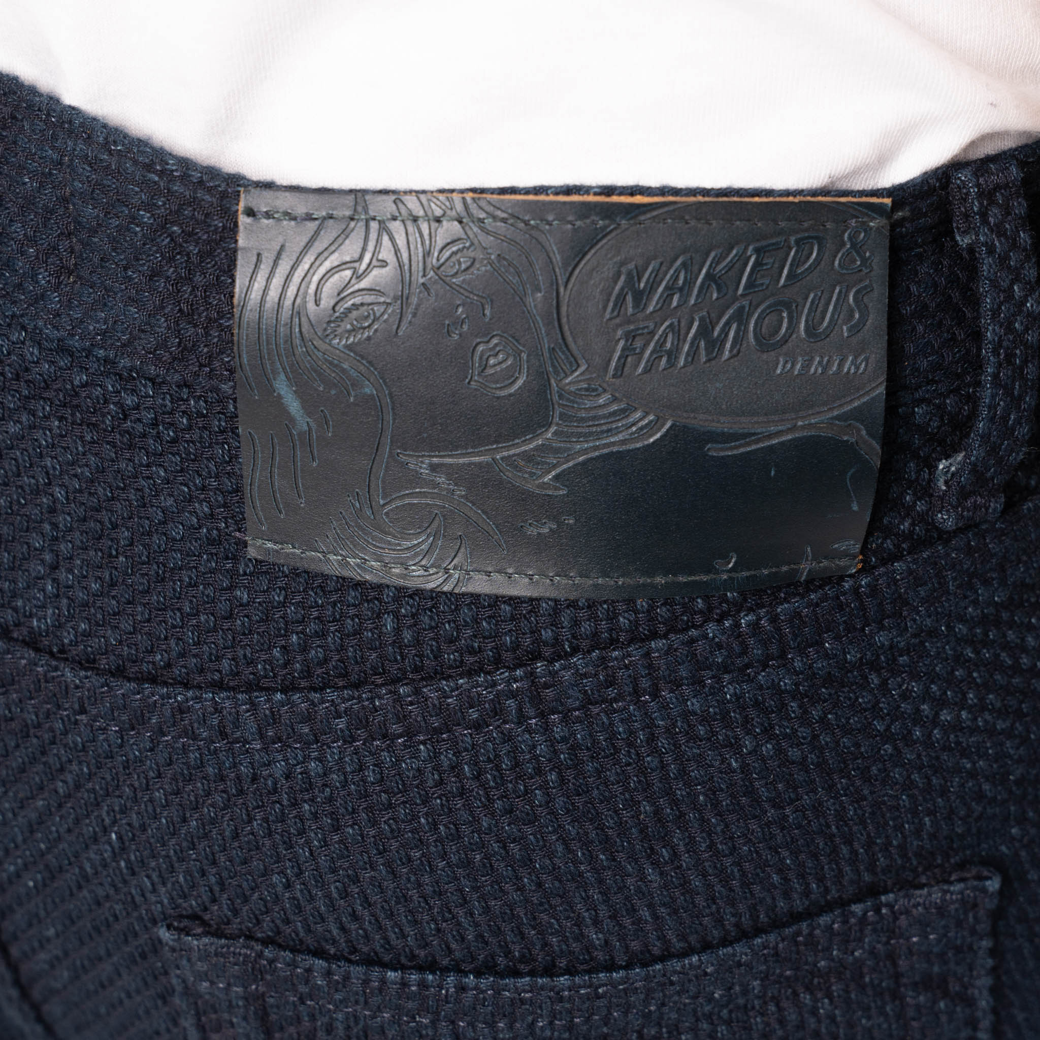 Easy Guy - Indigo Sashiko by Naked & Famous Denim