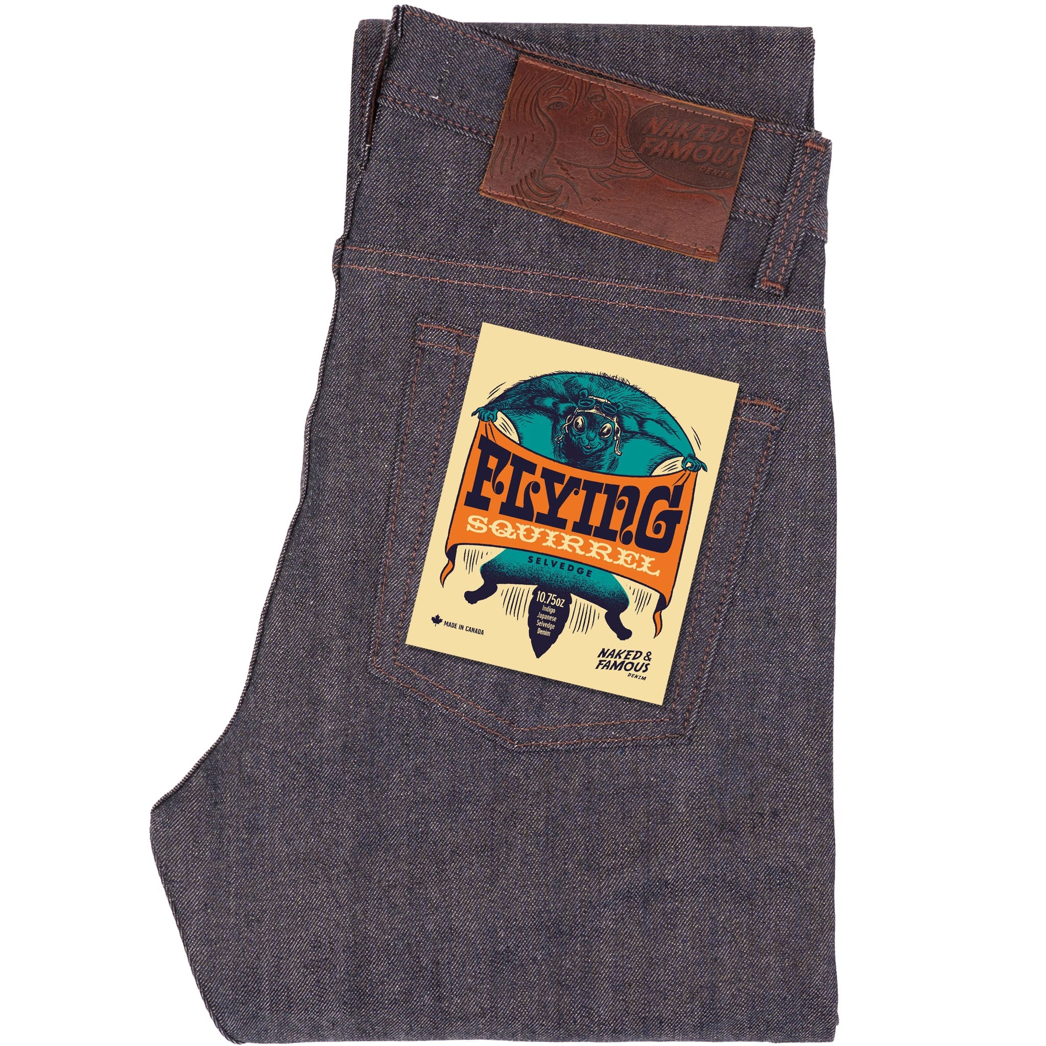 Easy Guy - Flying Squirrel Selvedge - Indigo by Naked & Famous Denim