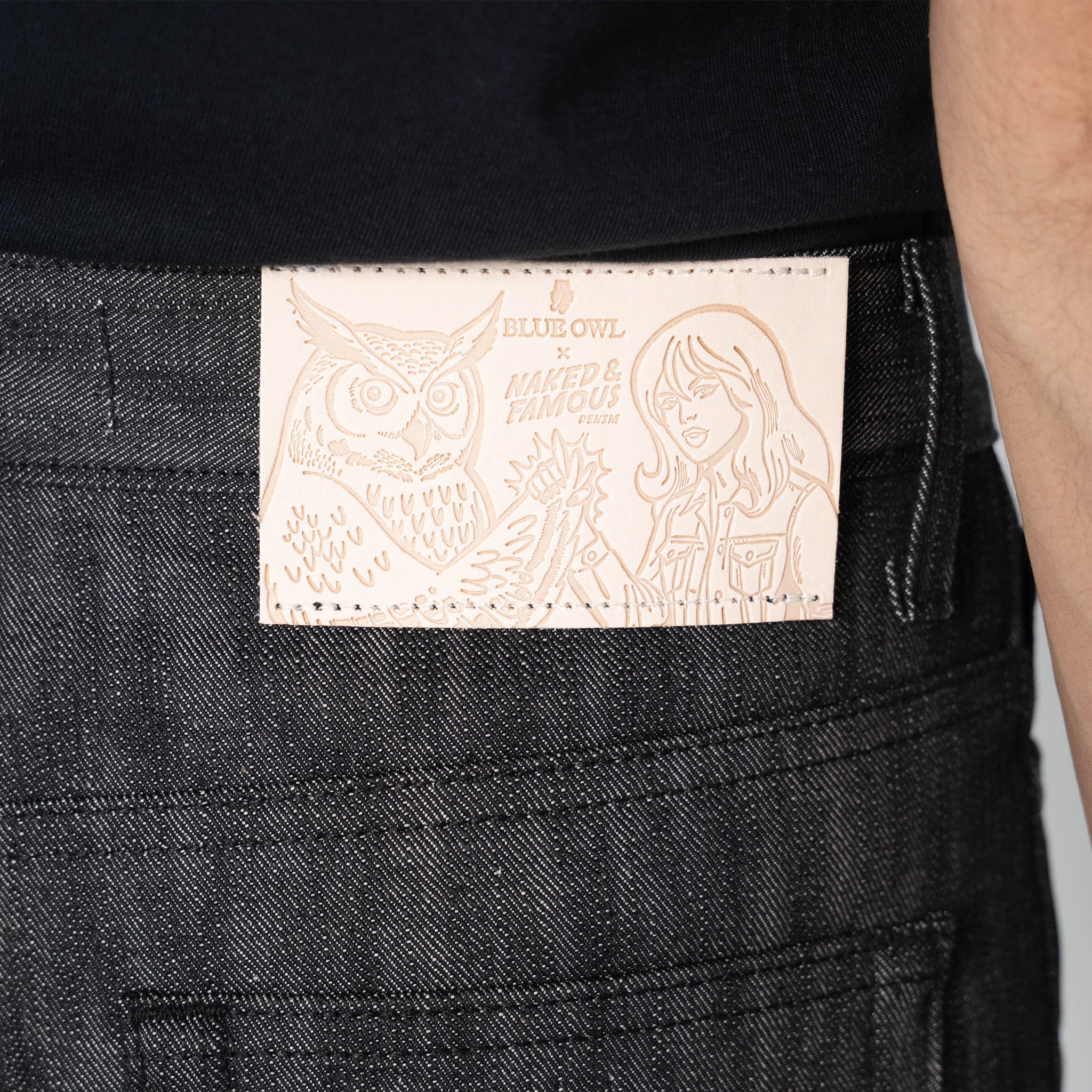 Groovy Guy - Double Capsule - Black Warp / White Weft Selvedge