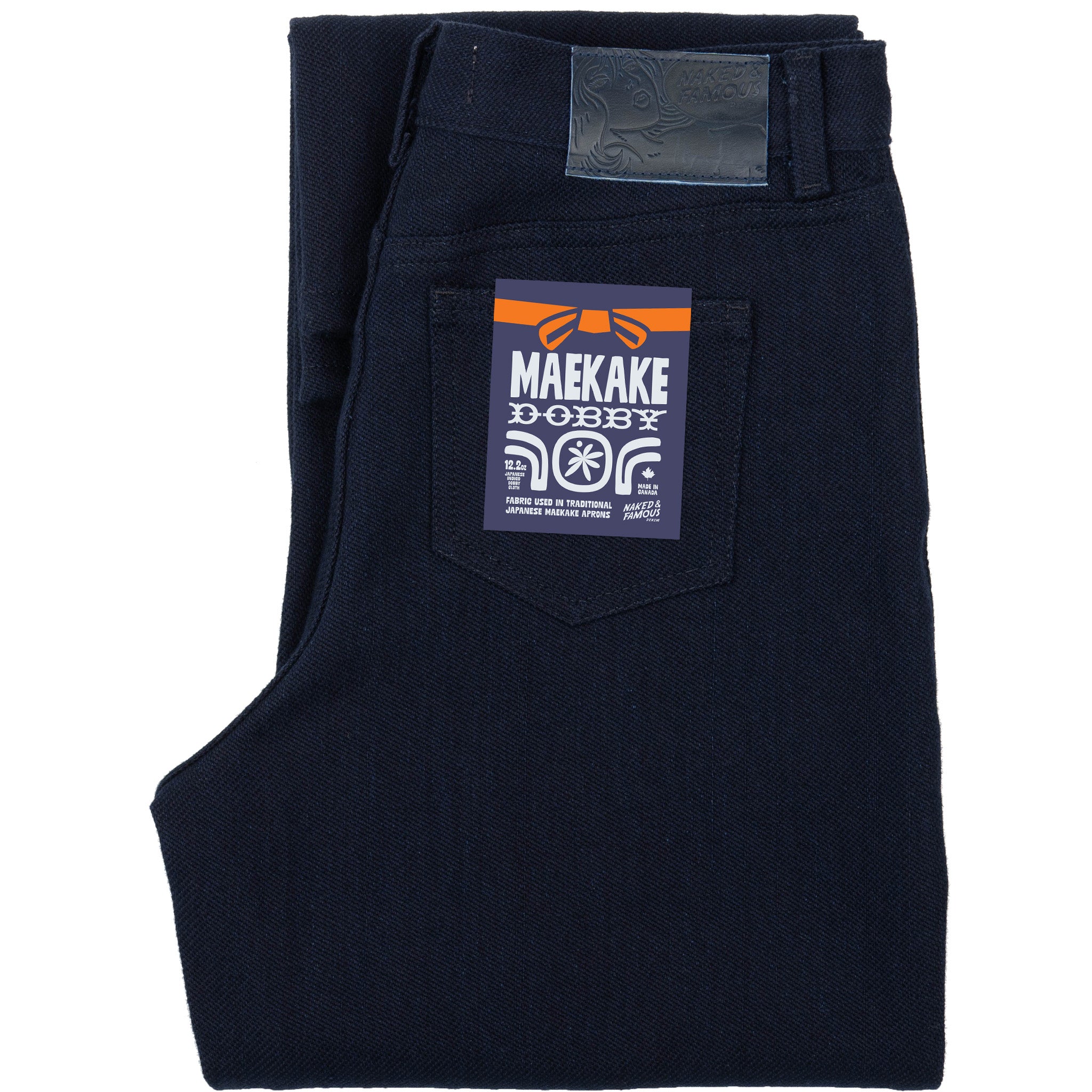 Andie Shorts - Maekake Dobby - Indigo by Naked & Famous Denim