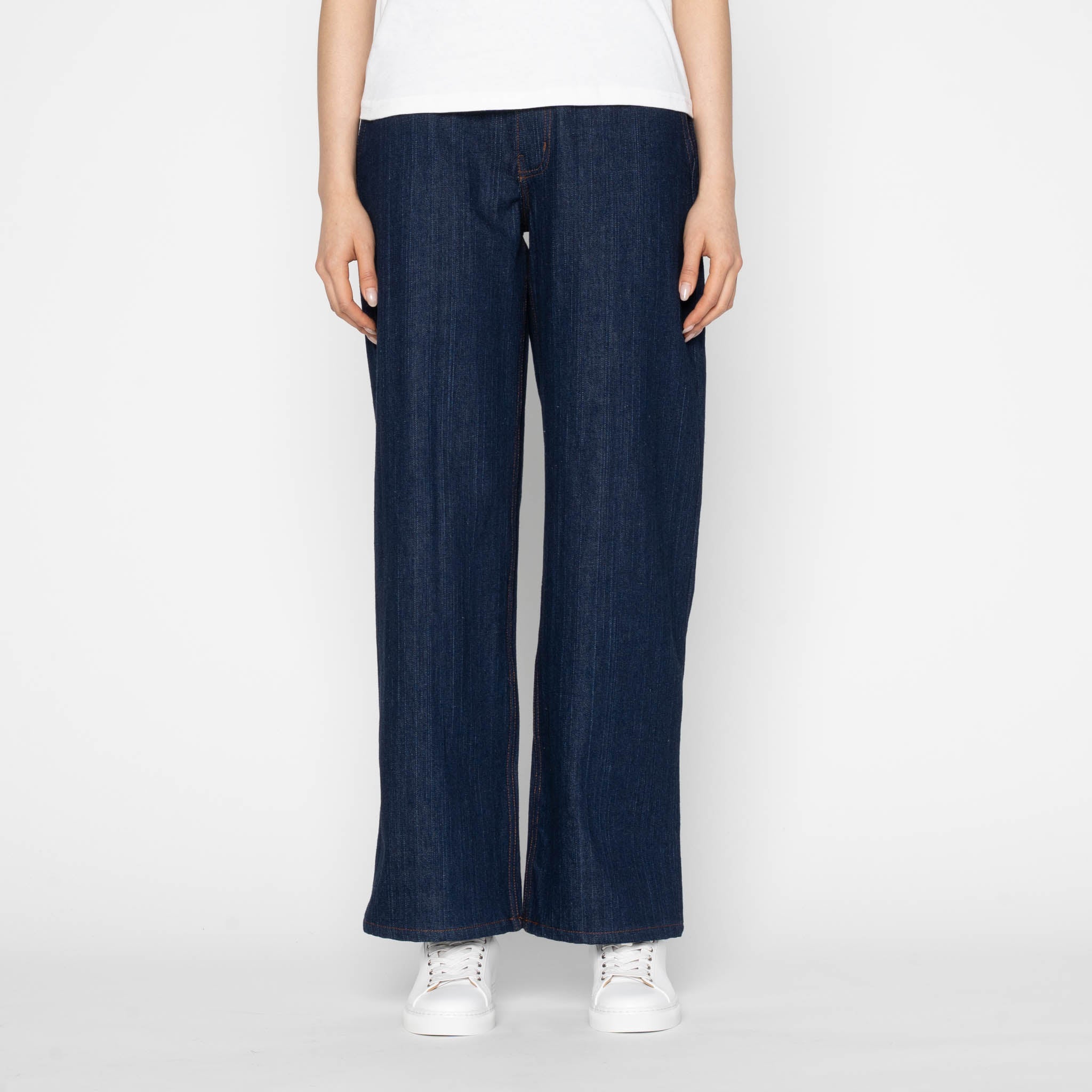 Maudie - Vertical Slub Denim by Naked & Famous Denim