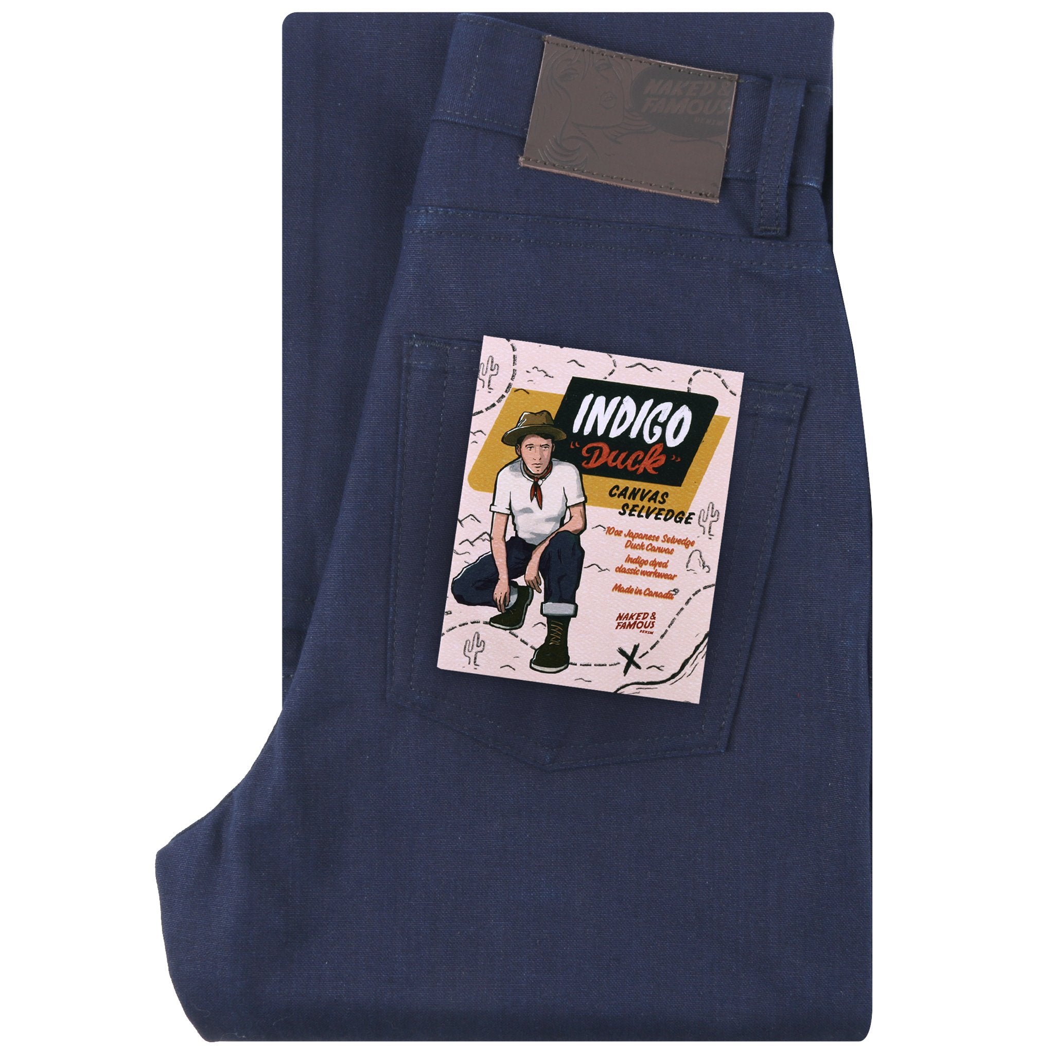 Women's - Classic - Indigo Selvedge Duck Canvas by Naked & Famous Denim