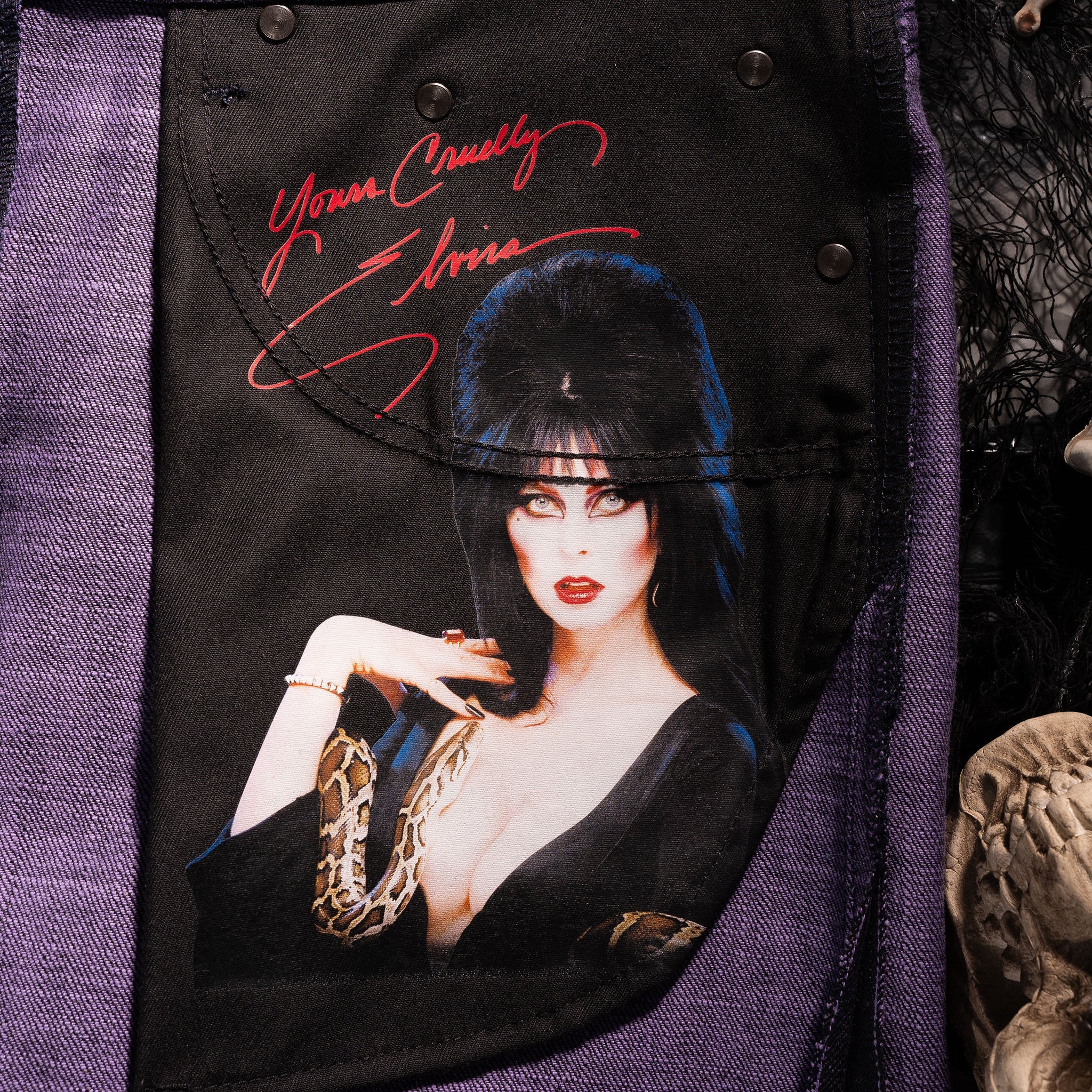 Easy Guy - Elvira - Mistress Of The Dark Selvedge by Naked & Famous Denim