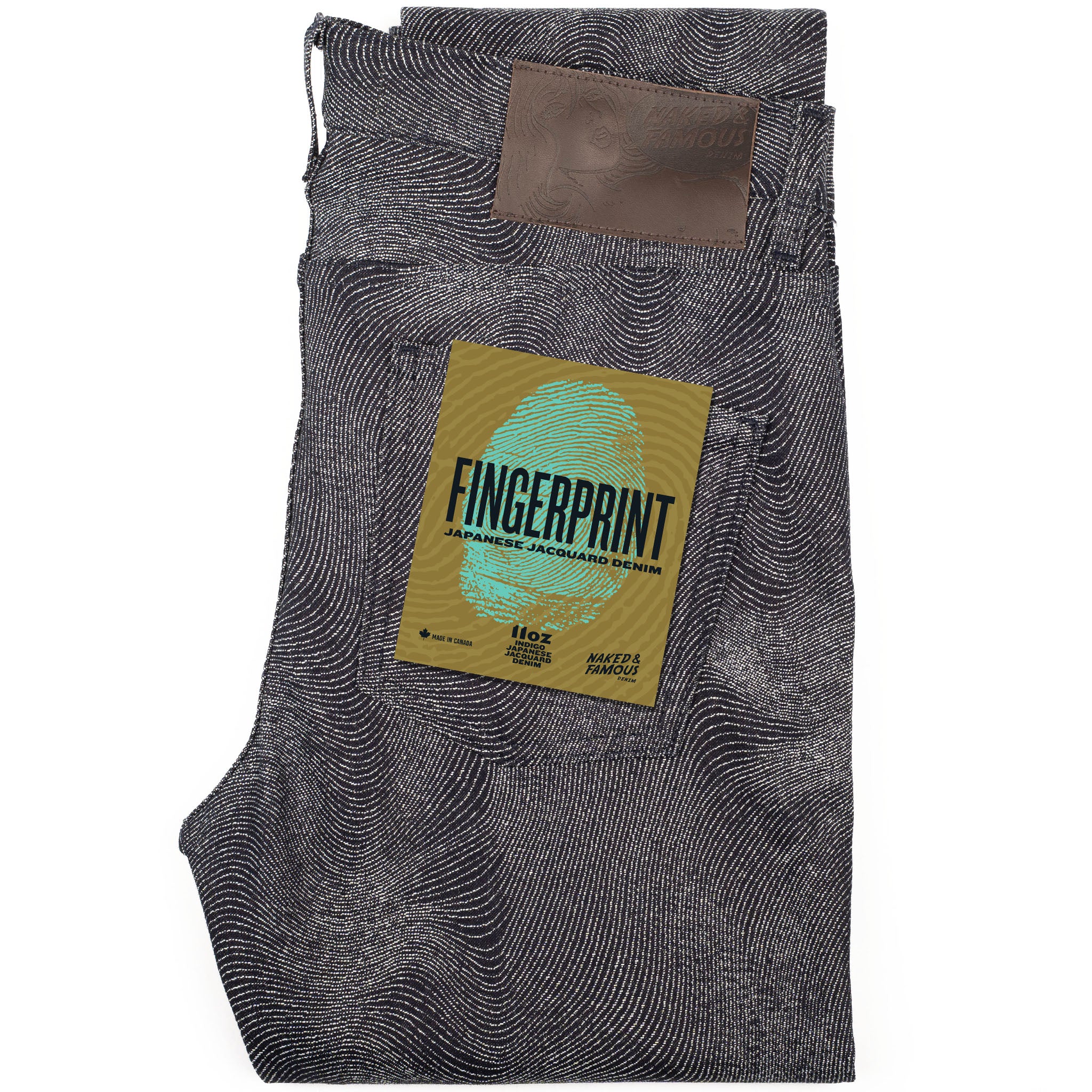 Super Guy - Fingerprint Denim - Indigo by Naked & Famous Denim