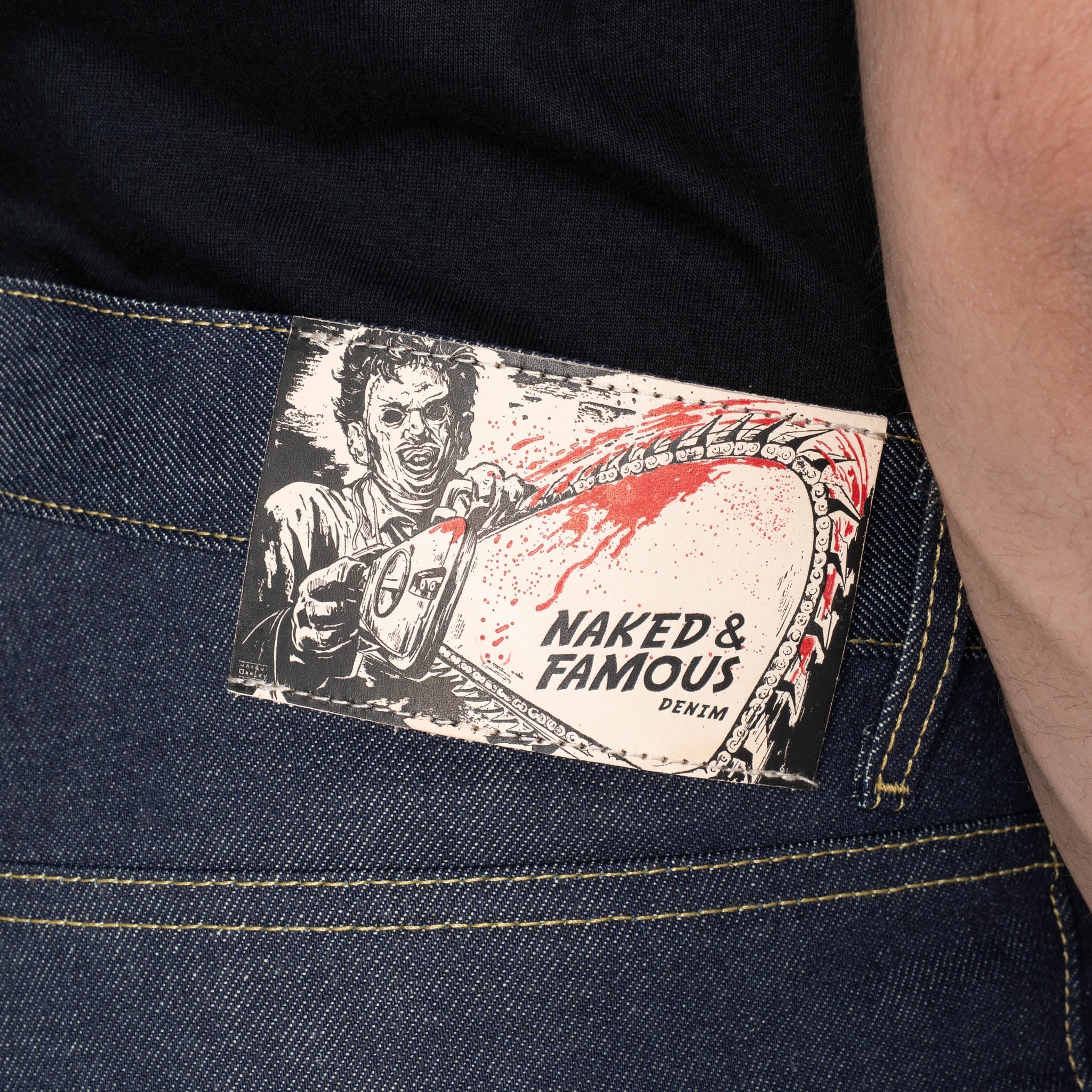Easy Guy - Texas Chainsaw Massacre "Leatherface" Selvedge - Indigo by Naked & Famous Denim