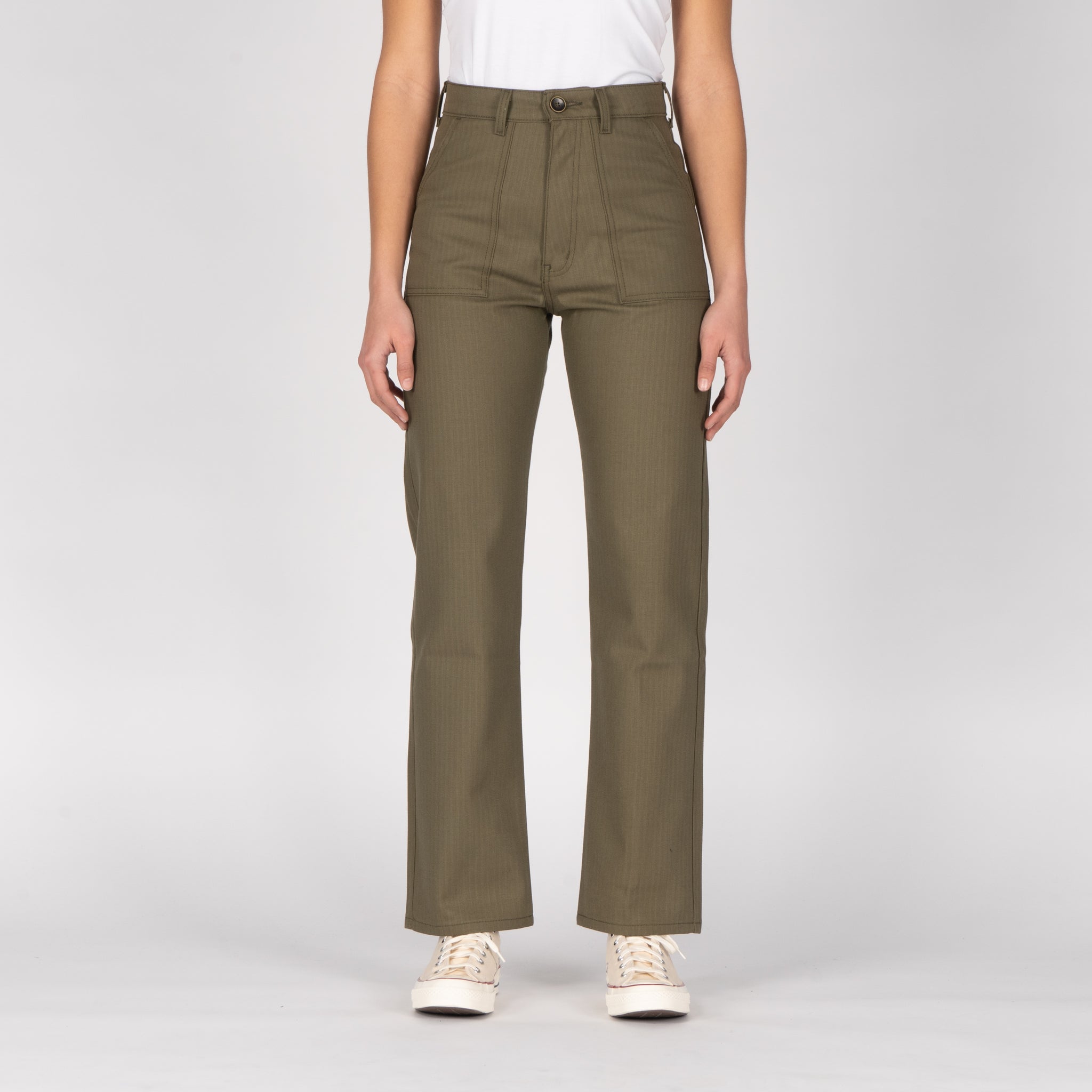 Classic Fatigue - Army HBT - Olive Drab by Naked & Famous Denim