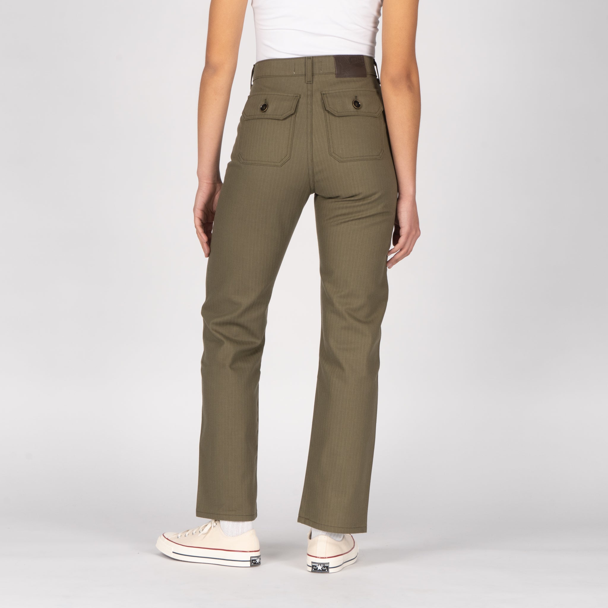 Classic Fatigue - Army HBT - Olive Drab by Naked & Famous Denim