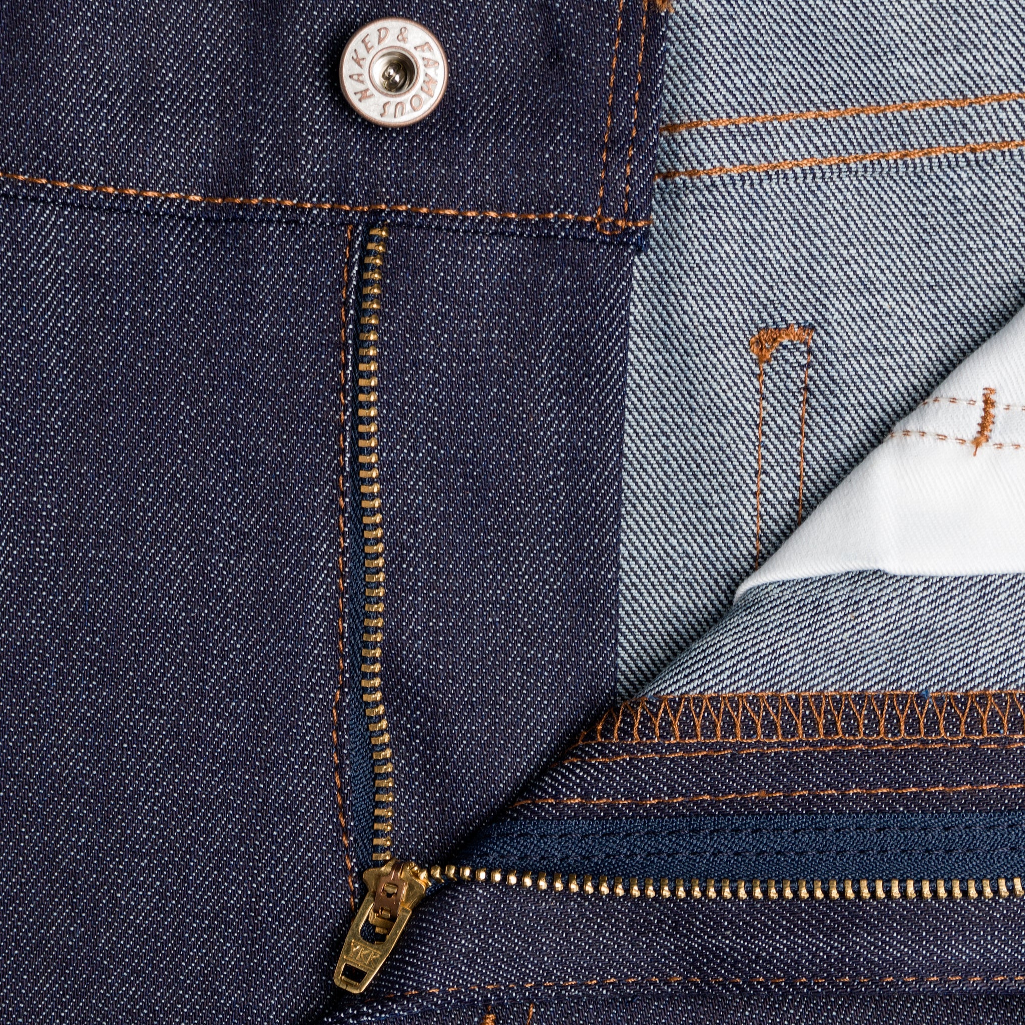 Stacked Guy - Indigo Power Stretch by Naked & Famous Denim