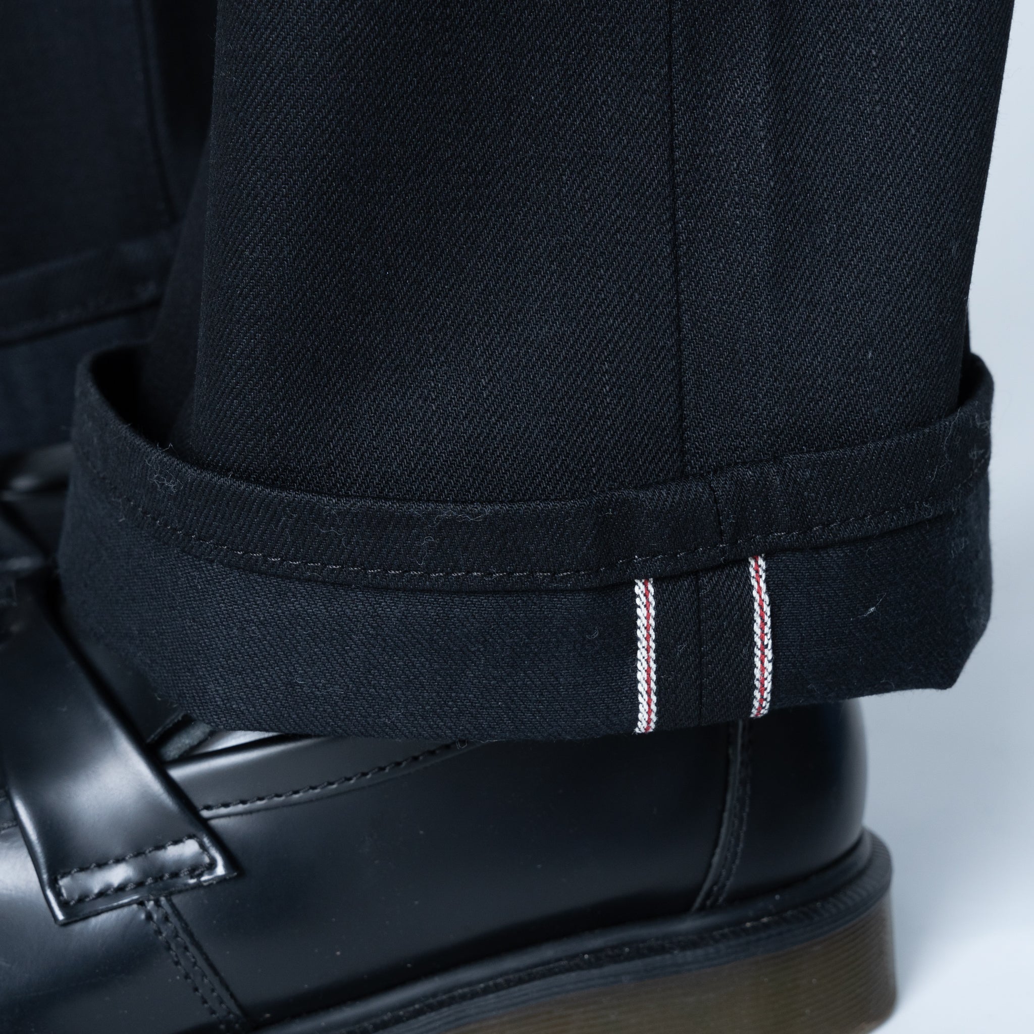 Groovy Guy - Solid Black Selvedge by Naked & Famous Denim