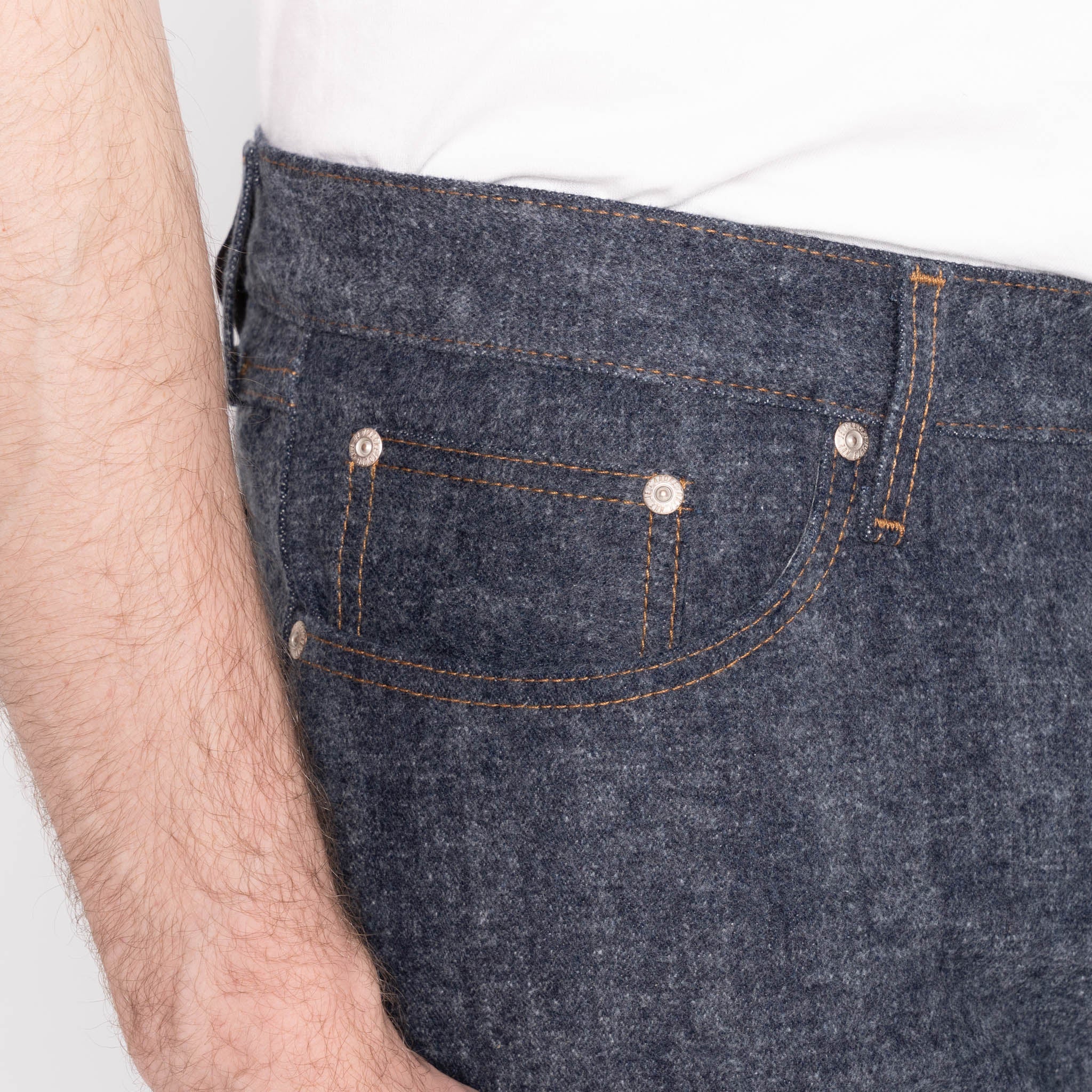 True Guy - Max Brush Selvedge - Indigo by Naked & Famous Denim