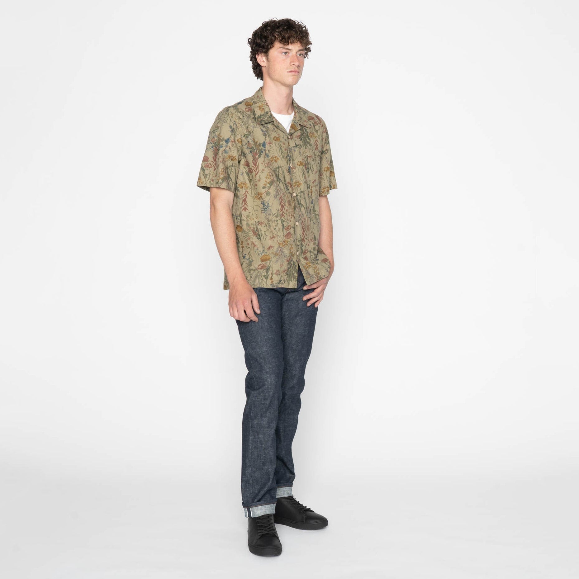Weird Guy - Greencast Stretch Selvedge by Naked & Famous Denim