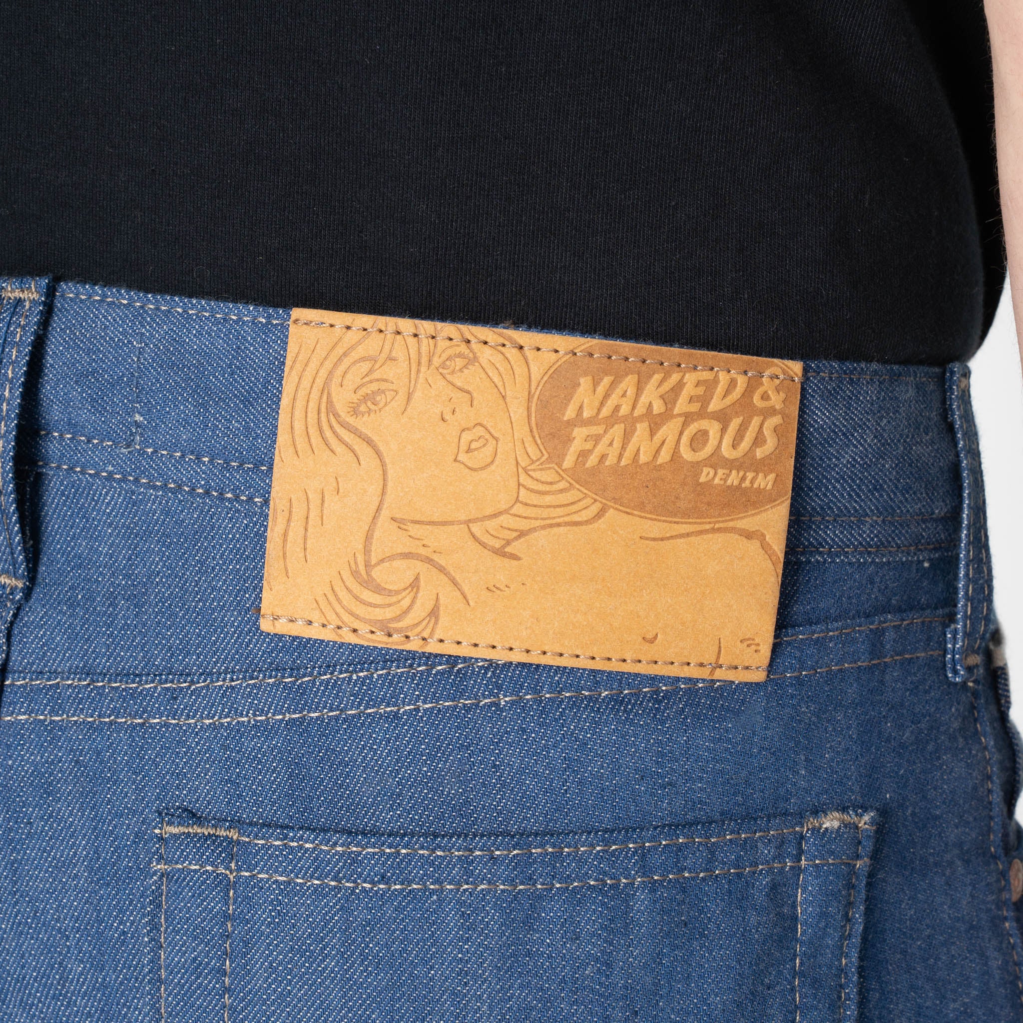 Weird Guy - The Cat’s Pyjamas Selvedge - Blue by Naked & Famous Denim
