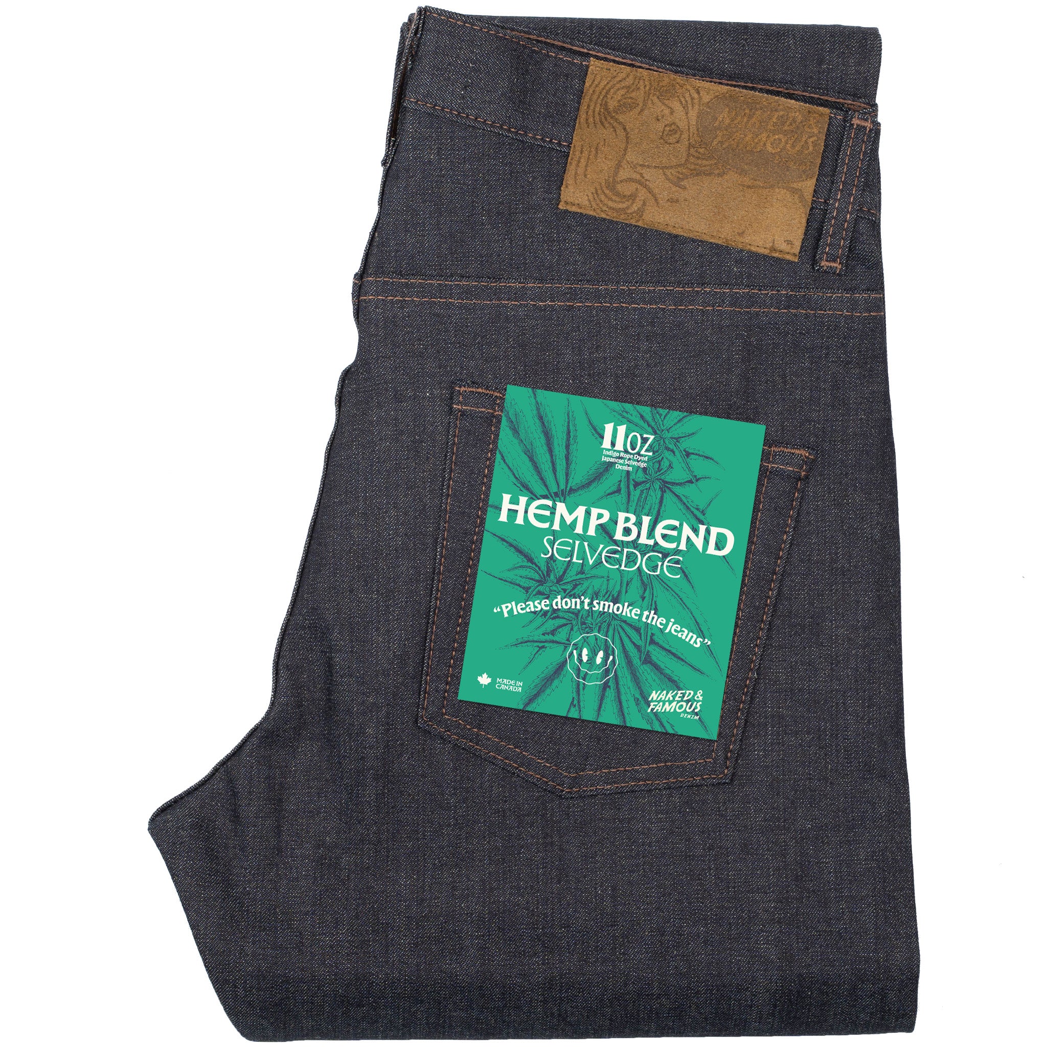 Easy Guy - Hemp Blend Selvedge - Indigo by Naked & Famous Denim