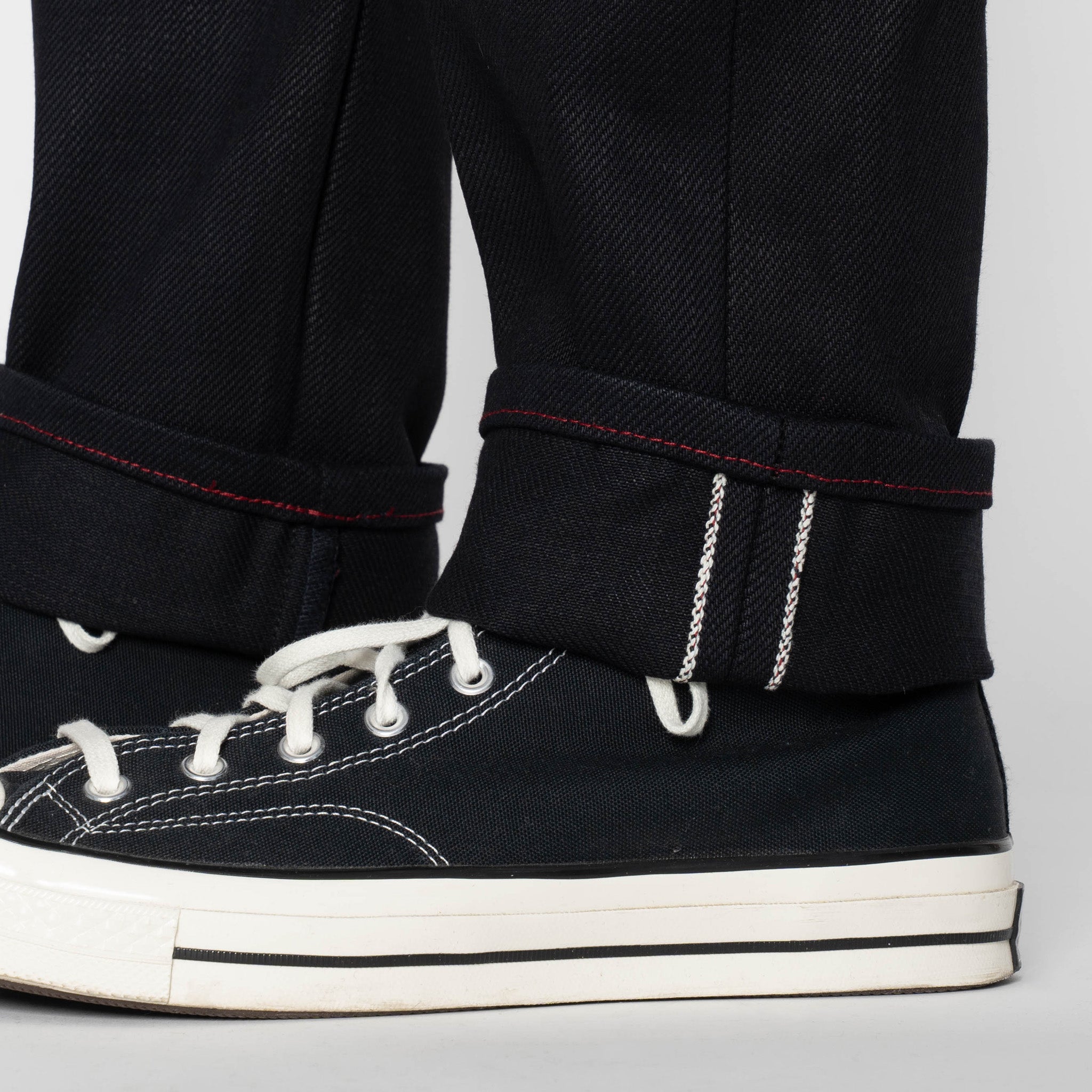 Weird Guy - Blood Brothers Selvedge - Indigo x Black