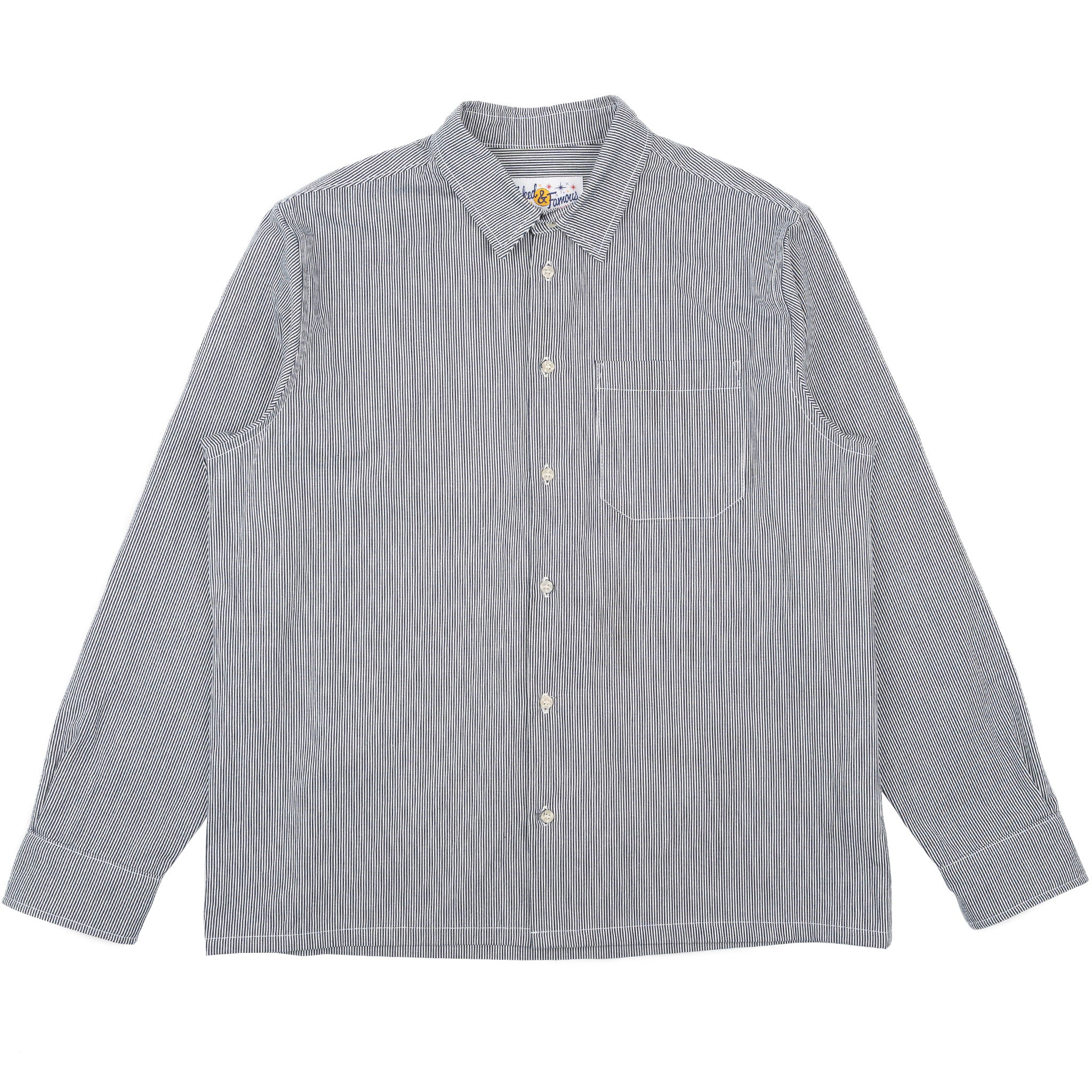 True Shirt - Organic Hickory - Indigo by Naked & Famous Denim