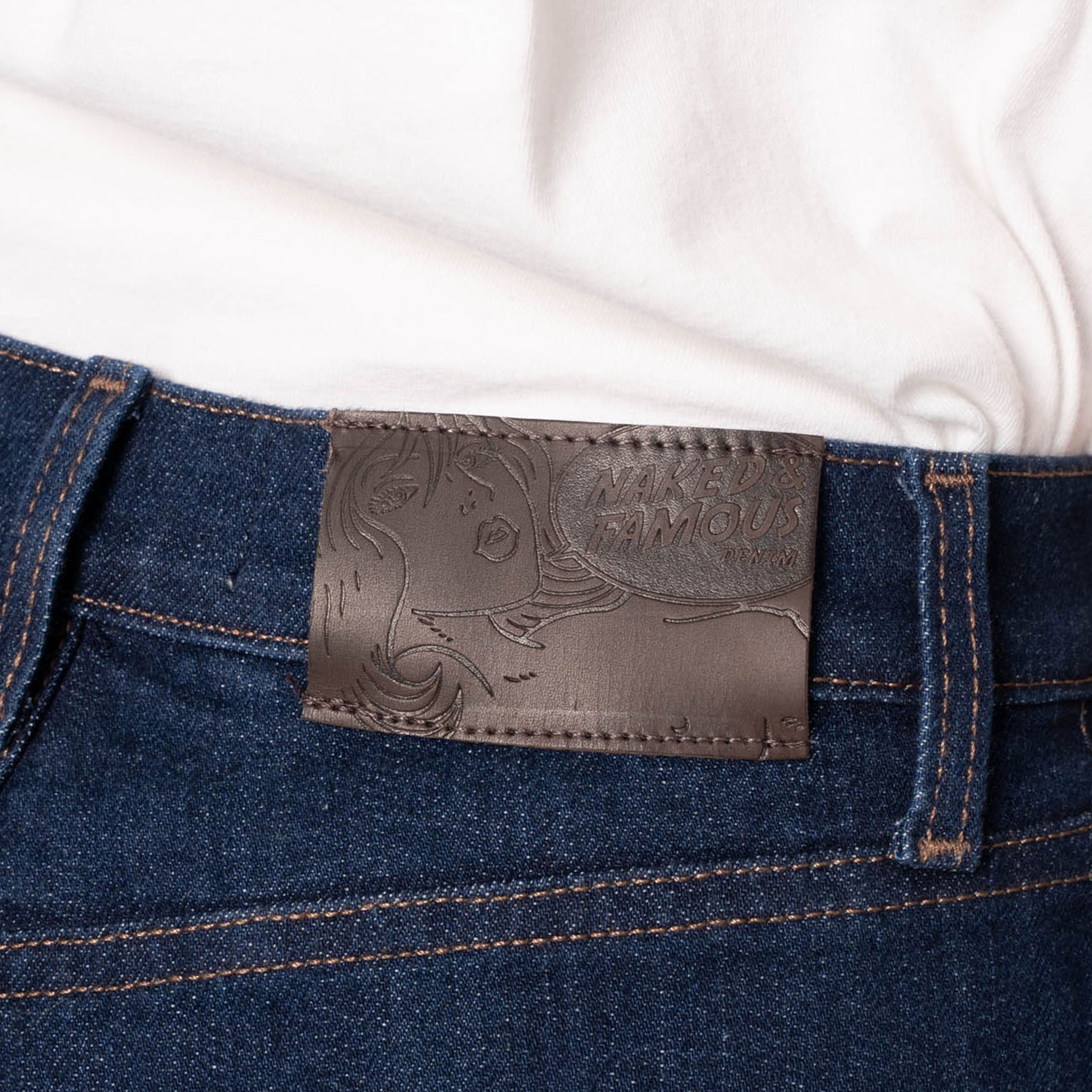 Arrow - Blue Comfort Stretch Selvedge by Naked & Famous Denim