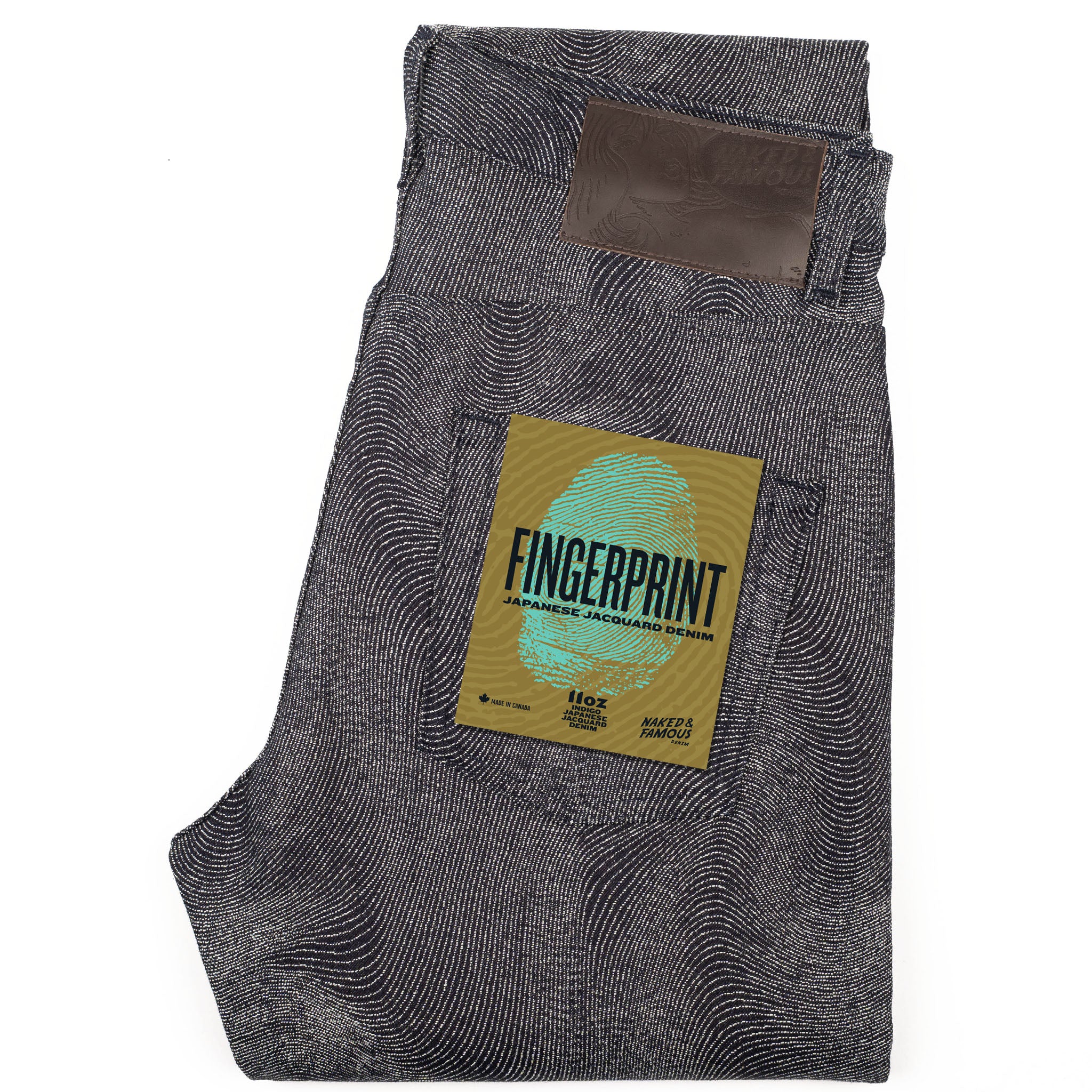 Easy Guy - Fingerprint Denim - Indigo by Naked & Famous Denim