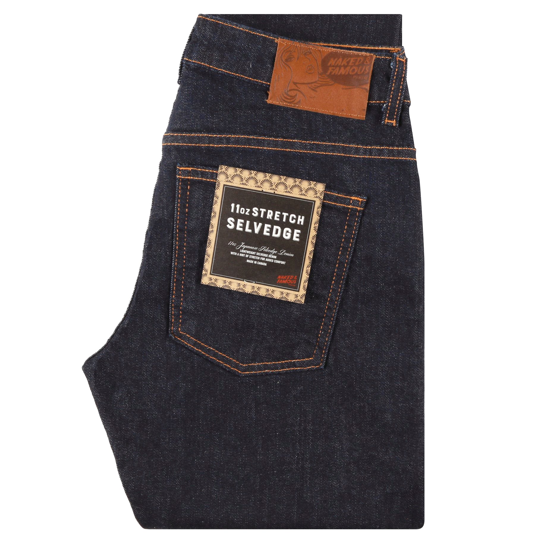 Women's - Boyfriend - 11oz Stretch Selvedge by Naked & Famous Denim